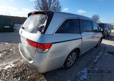 2014 Honda Odyssey Ex-L z USA, uszkodzony, nr VIN 5FNRL5H66EB053265